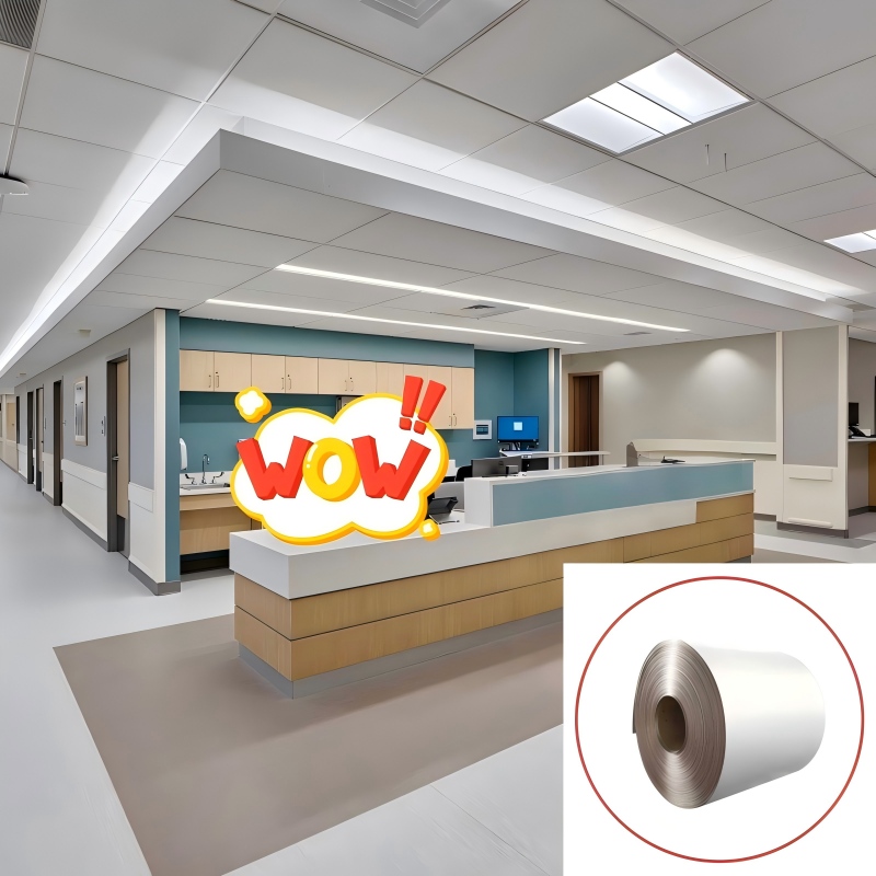 Antibacterial Color-Coated Aluminum Coil