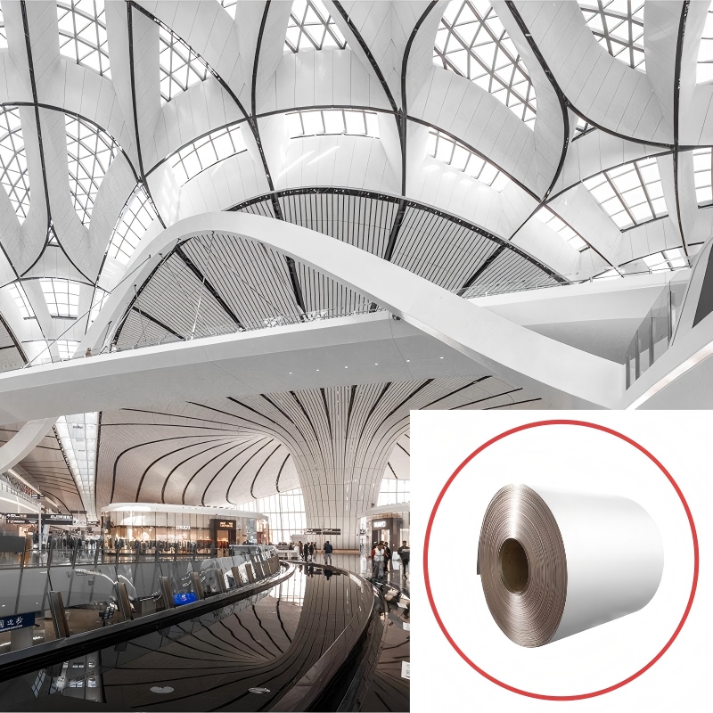 1(1) Diffuse Reflective Color-Coated Aluminum Coil
